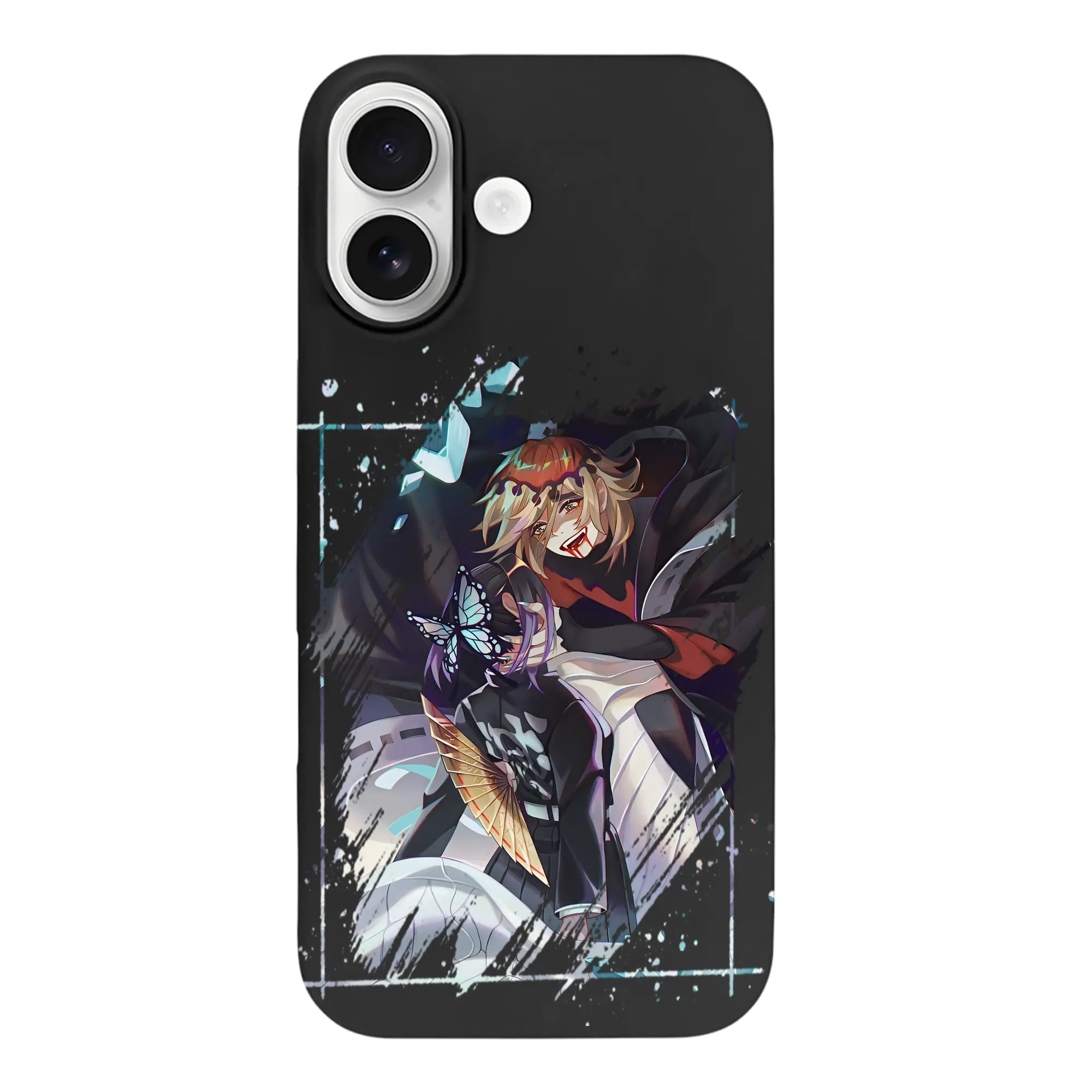 鬼滅の刃 グッズ,童磨 - iPhone 17 シリーズ シリコンケース 薄型 耐衝撃 指紋防止 ソフトタッチカバー 精密フィット 傷防止 保護ケース iPhone 17/17 Air/17 Pro/17 Pro Max 対応